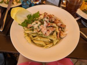 Pasta-Gericht im Restaurant Seeperle Markkleeberg