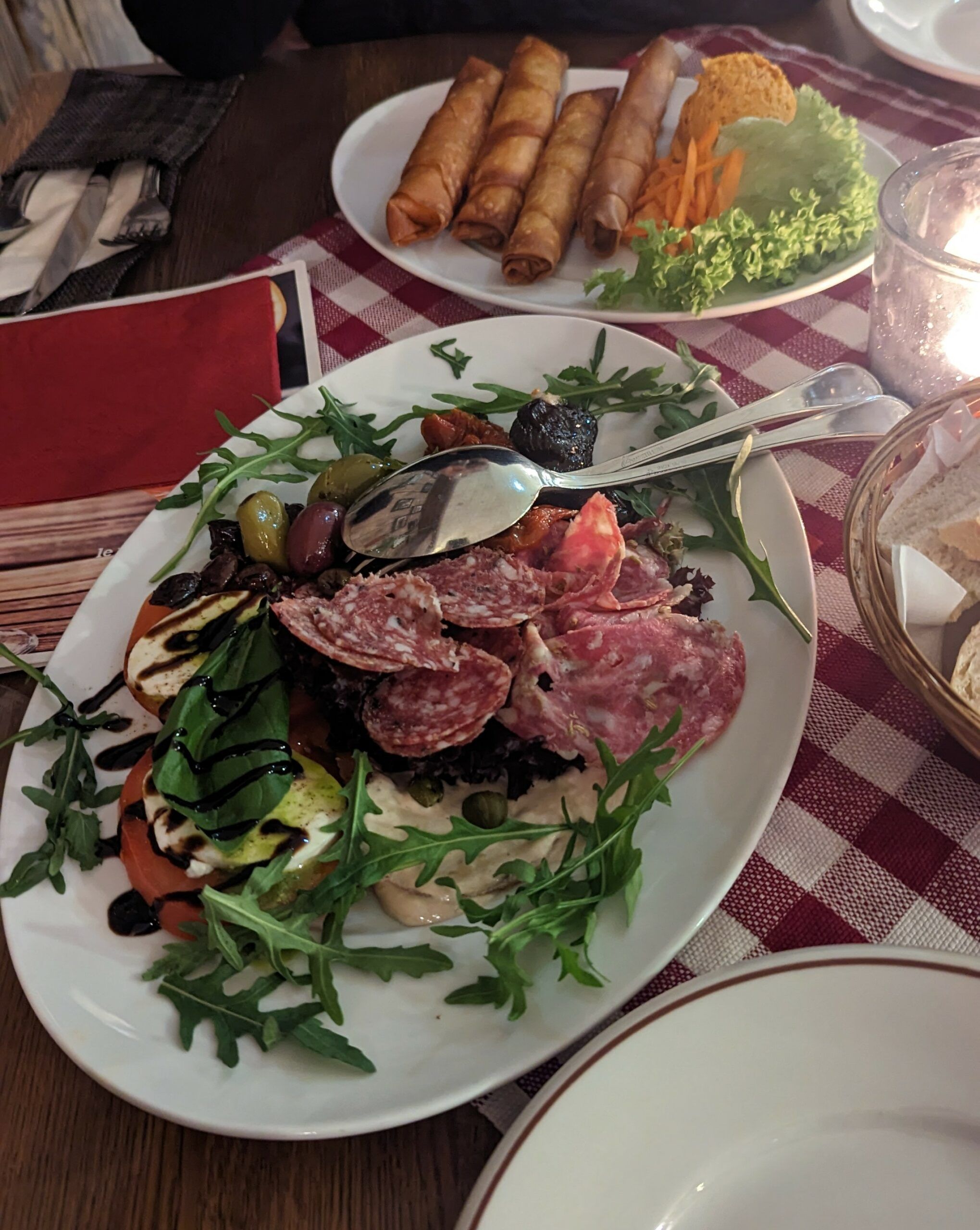 Vorspeisenteller Antipasti im Restaurant Andria Leipzig