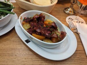 Hauptgericht im Restaurant Pilot Leipzig