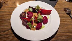 Hauptspeise im Mala Restaurant Leipzig