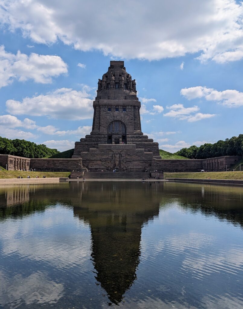 Völkerschlachtdenkmal Leipzig Vorderansicht