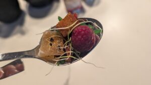 Gruß aus der Küche beim veganen Kochkurs